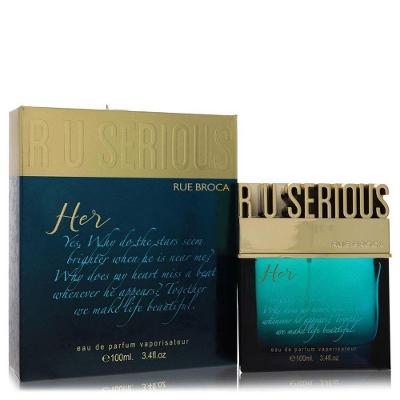 Perfume Feminino U Serious Her Rue Broca 100 Ml Eau De Parfum