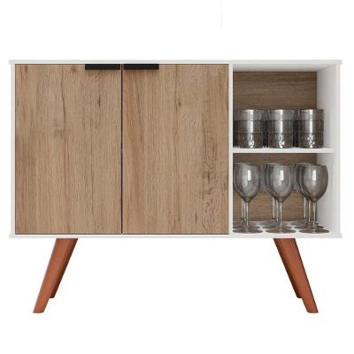 Balcão Buffet Cantinho Do Café Bianca Freijó-branco Z34 - Mpozenato