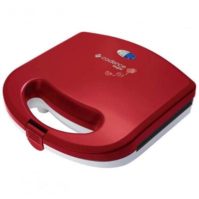 Maquina De Waffle Cadence 220V Antiaderente Vermelha