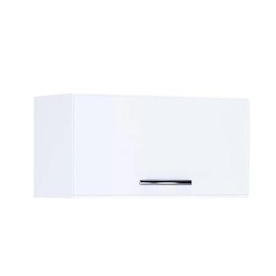 Armário Aéreo Para Geladeira 1 Porta 60cm Branco