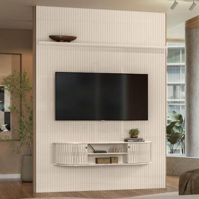 Home Painel Para Tv Ravenspire Calacata Off White