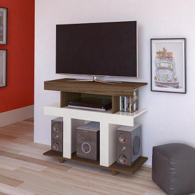 Rack 2 Gavetas Para Tvs 65 Polegadas Córdoba Carvalho Terracota
