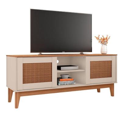 Rack Retrô Para Tvs De Até 40 Polegadas Gary Off White Noce