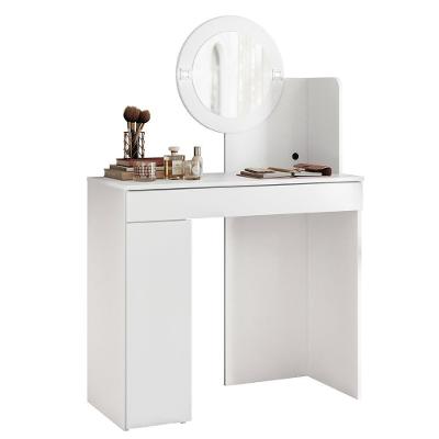 Penteadeira Camarim Escrivaninha Com Led Sulla A02 Branco - Mpozenato