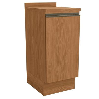 Balcao Com Tampo 1 Porta 40 Cm Mdp Maxxi G741 Canela Kappesberg Canela