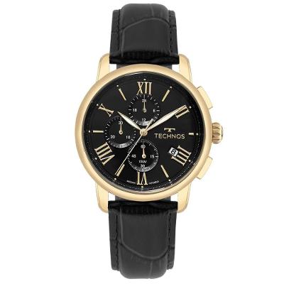 Relógio Technos Masculino Grandtech Dourado - Js15enx/0p