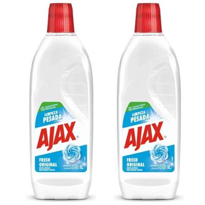 Kit 2 Limpador Ajax Fresh Limpeza Pesada 1 Litro