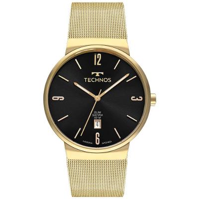 Relógio Technos Masculino Slim Dourado - Gm12aa/1p Gm12aa/1p