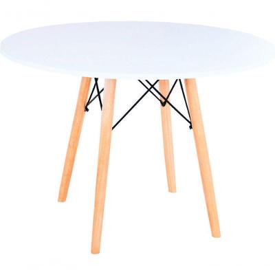 Mesa Eames Eiffel Redonda 100 Cm - Branco