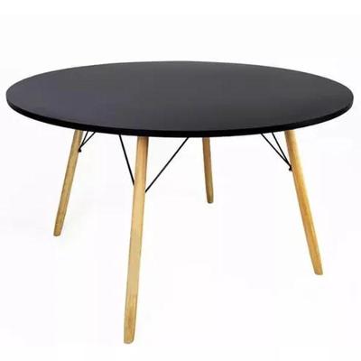 Mesa Eames Eiffel Redonda 120 Cm - Preto