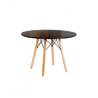 Mesa Eames Eiffel Redonda 110 Cm - Preto
