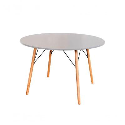 Mesa Eames Eiffel Redonda 120 Cm - Cinza