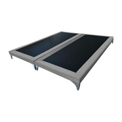 Cama Oriental Premium King Veludo Cinza