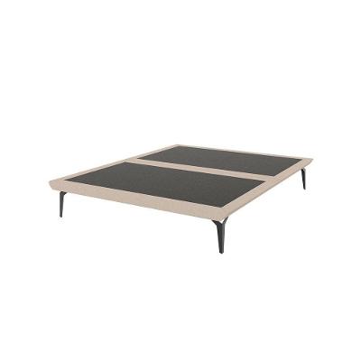 Estrutura Para Cama Japonesa Toquio Casal Linho Bege