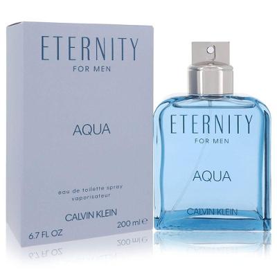Perfume Masculino Eternity Aqua Calvin Klein 200 Ml Eau De Toilette