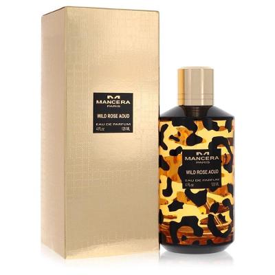 Perfume Feminino Wild Rose Aoud Unisex Mancera 120 Ml Eau De Parfum