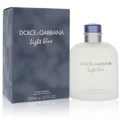 Perfume Masculino Light Blue Dolce & Gabbana 200 Ml Eau De Toilette