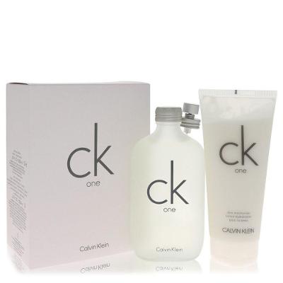 Perfume Masculino Ck One Cx. Presente Calvin Klein 200 Ml Eau De Toilette + 200 Ml Hidratante Corporal