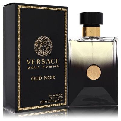 Perfume Masculino Pour Homme Oud Noir Versace 100 Ml Eau De Parfum