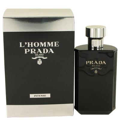 Perfume-Col. Masculino L'homme Intense Prada 100 Ml Eau De Parfum