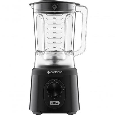 Liquidificador 800w Cadence 2.5l 5 Velocidades Preto 110V