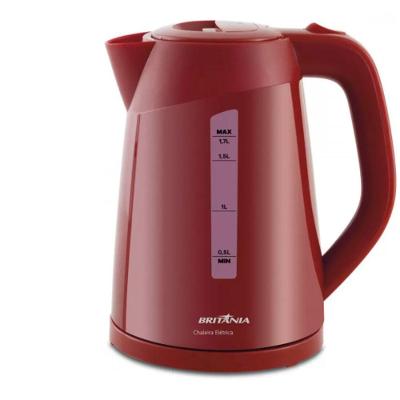 Chaleira Eletrica Britania 1,7l Desligamento Automatico 1200w Vermelho 110V