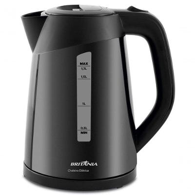 Chaleira Eletrica Britania 1,7l Desligamento Automatico 1200w Preto 110V