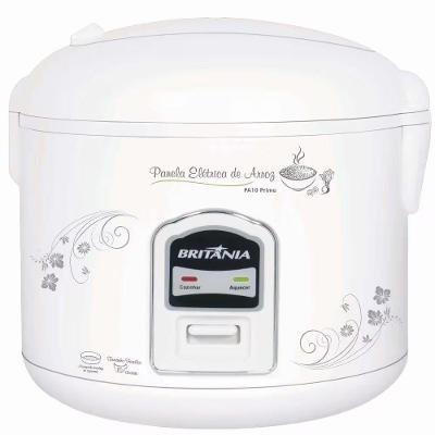 Panela De Arroz Britania Faz 10 Xicaras 700w Banco 220V