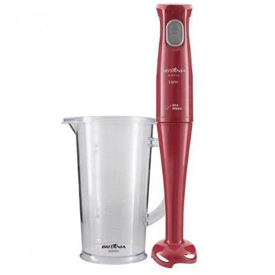 Mixer Britania 350w Luxx Red Com Copo Dosador 220V