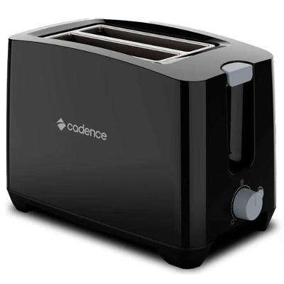 Torradeira Cadence 750w Bandeja Coletora 7 Niveis Luxx Black 220V