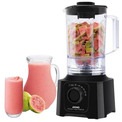Liquidificador Arno Elegance 700w 3.1l Utra Turbo 5 Velocidades Preto 220V