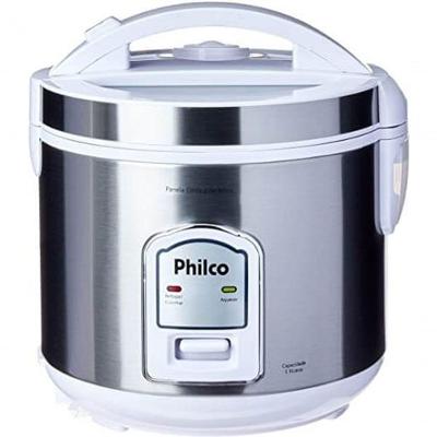 Panela De Arroz Philco Faz 6 Xicaras Inox 400w 220V Branca