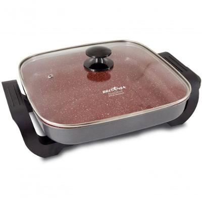 Panela Quadratt Britania Antiaderente 3.5l Luxx Red 1200w 220V