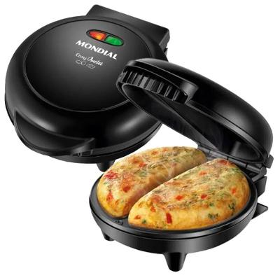 Omeleteira Mondial Antiaderente Automatica 750w Luxx Black 110V