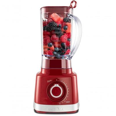 Liquidificador Britania 3l 1200w Com Filtro 12 Velocidades Vermelho 110V