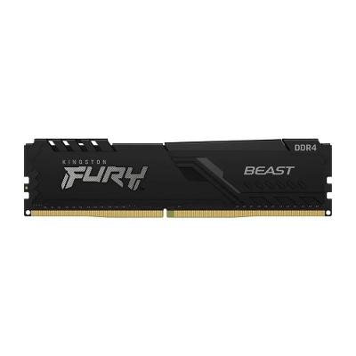 Memória Kingston Fury Beast 16gb 3200mhz Ddr4 Cl16 Preto Kf432c16bb-16
