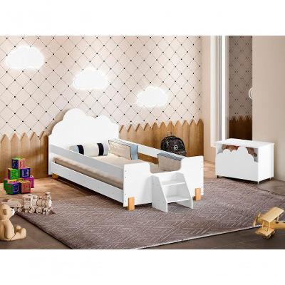 Cama Solteiro Lorena – Estrutura Segura E Acabamento Premium