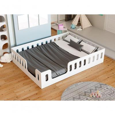 Cama Penélope Montessoriana Com Grade De Segurança – Colchão Incluso