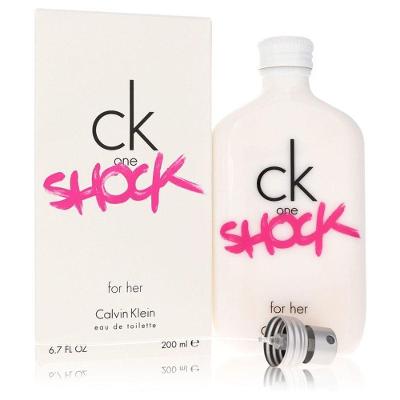 Perfume Feminino Ck One Shock Calvin Klein 200 Ml Eau De Toilette