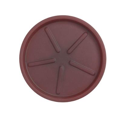Prato De Vaso Redondo 32 X 3 Cm Cor 32 - Antique Vermelho