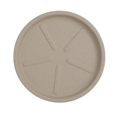 Prato De Vaso Redondo 36 X 3 Cm Cor 11 - Granito Areia
