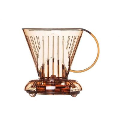 Clever - Suporte P- Filtrar Café Com Filtro - Marrom 300 Ml Pequena
