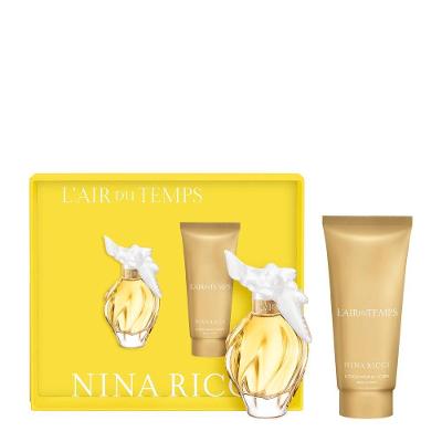 Kkit Nina Ricci L'air Du Temps Eau De Toilette - Perfume Feminino 50ml + Loção Corporal 75ml
