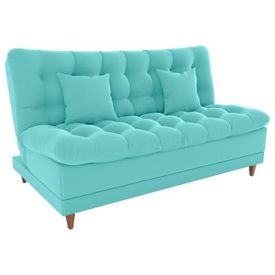 Sofa Cama 2 Lugares 185 Cm Duda Veludo Deluxe Sofistc Verde Milani Store Verde
