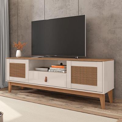 Rack Para Tv De 60 Polegadas Esmeralda Plus Essenziale 1,60 Off-white/noce