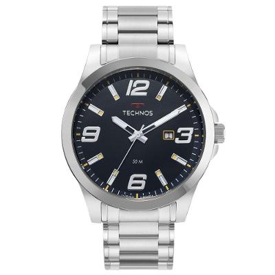 Relógio Technos Masculino Racer Prata - 2115mols/1a
