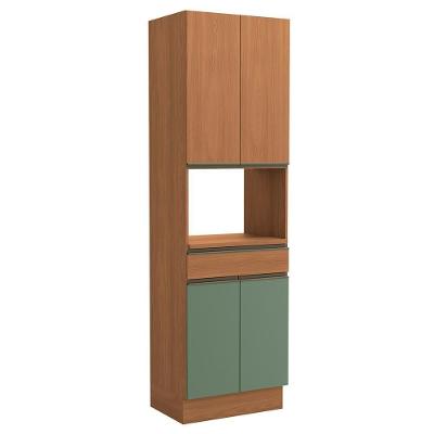Torre Quente 240x70 Cm 4p 1g Mdp Maxxi G751 Canela Verde Kappesberg Canela Verde