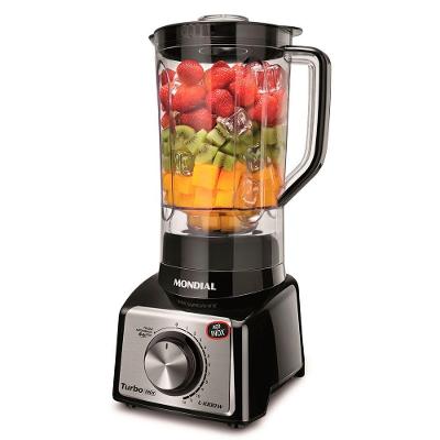 Liquidificador Turbo Black Inox L-1000 Bi 220v-preto/inox
