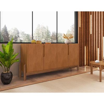 Balcão Buffet Lizz Com 4 Portas 1,70 Cedro