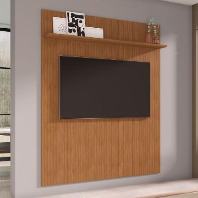 Painel Para Tv 65 Polegadas Siena Frisado 2,20 Cedro